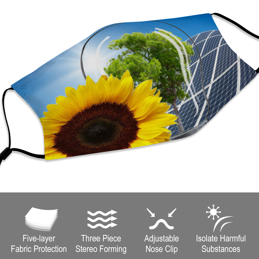 Solar Panel Face Mask