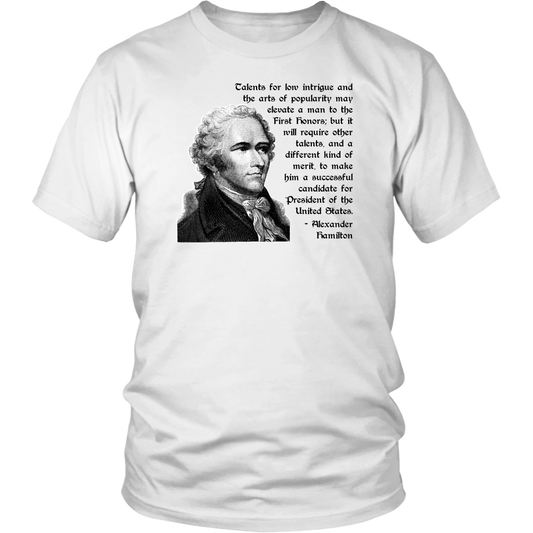 Federalist Papers 68 - Hamilton Quote T-Shirt
