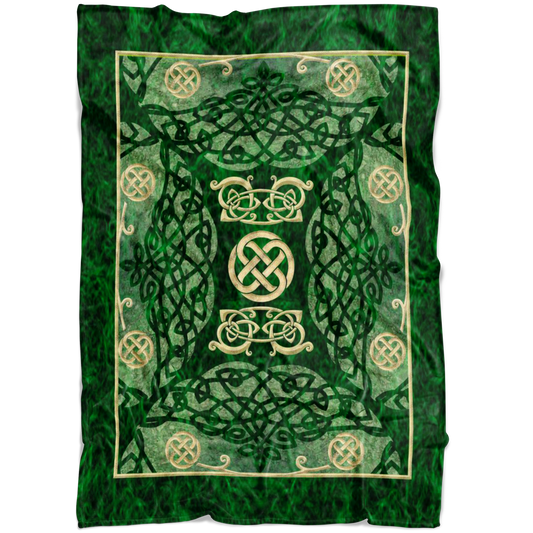 Celtic art, celtic knot, celtic medallion, celtic knotwork, celtic knot art, fleece blanket, ravensdaughter