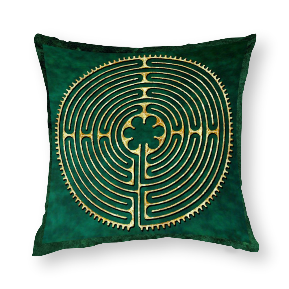 labyrinth,finger labyrinth,finger labyrinth for stress,finger labyrinth for meditation,cathedral labyrinth,sacred labyrinth,finger labyrinth for mindfulness, chartres cathedral, chartres cathedral labyrinth, pillow, pillowcase, pillow case