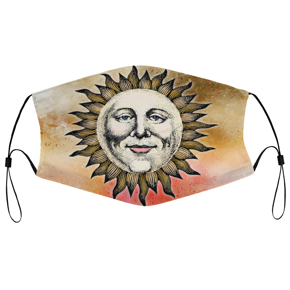 Medieval Sun Face