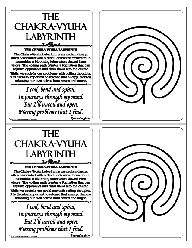 labyrinth, finger labyrinth, mindfulness, meditation, stress management, anxiety management, attention deficit management