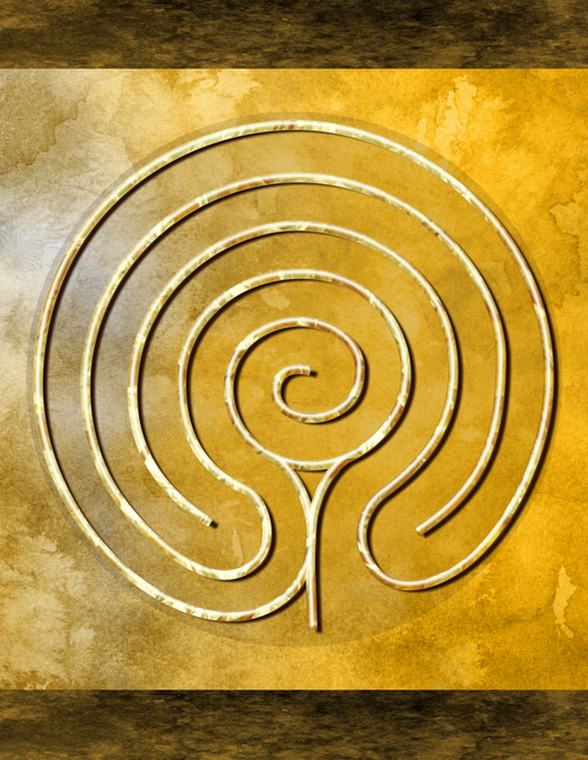 labyrinth, finger labyrinth, mindfulness, meditation, stress management, anxiety management, attention deficit management