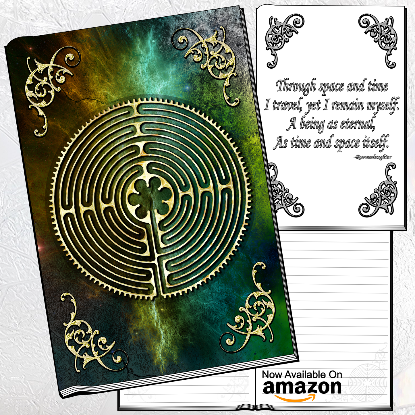 Finger Labyrinth Journals on Amazon