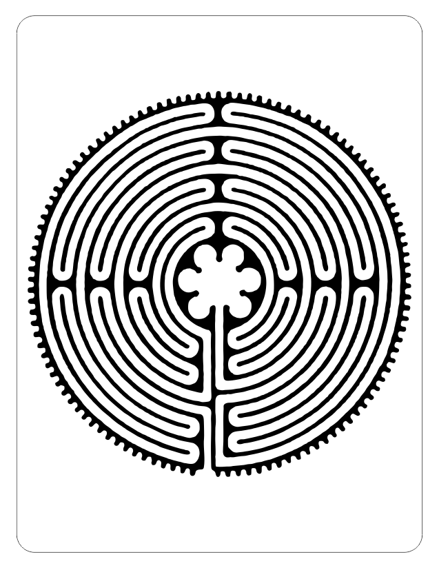 labyrinth, finger labyrinth, mindfulness, meditation, stress management, anxiety management, attention deficit management