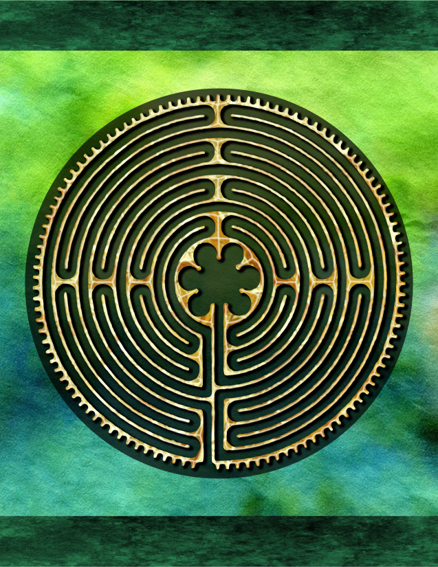 labyrinth, finger labyrinth, mindfulness, meditation, stress management, anxiety management, attention deficit management