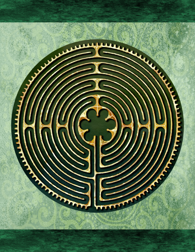 labyrinth, finger labyrinth, mindfulness, meditation, stress management, anxiety management, attention deficit management