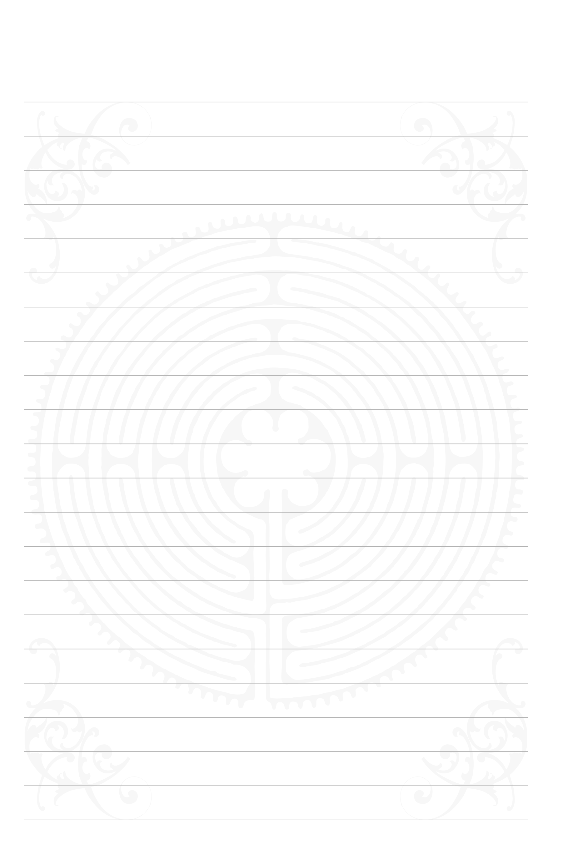 mindful tracing art, labyrinth, finger labyrinth, meditation, mindfulness, therapy, journaling, stress, anxiety, anger, PTSD, ADHD, autism, management