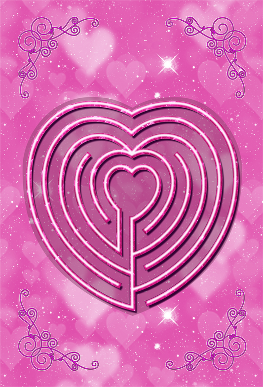 mindful tracing art, labyrinth, finger labyrinth, meditation, mindfulness, therapy, journaling, stress, anxiety, anger, PTSD, ADHD, autism, management