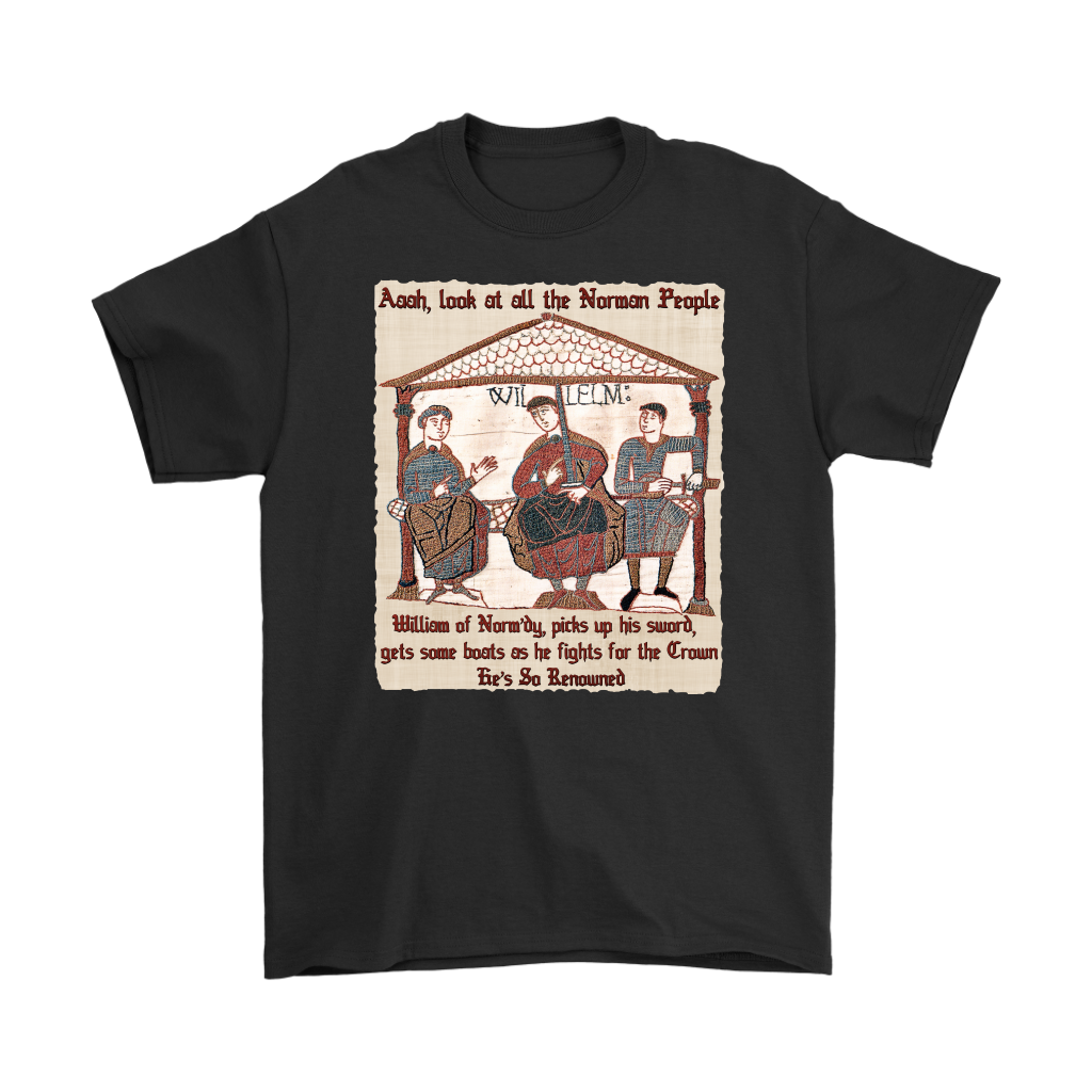 bayeux, bayeux tapestry, battle of hastings, 1066, medieval tapestry, medieval art, Norman, Anglo-Saxon, William Conqueror, Harold Godwinson, middle ages art, medieval shirt, medieval t-shirt, middle ages shirt