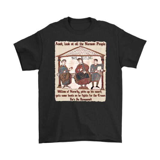 bayeux, bayeux tapestry, battle of hastings, 1066, medieval tapestry, medieval art, Norman, Anglo-Saxon, William Conqueror, Harold Godwinson, middle ages art, medieval shirt, medieval t-shirt, middle ages shirt