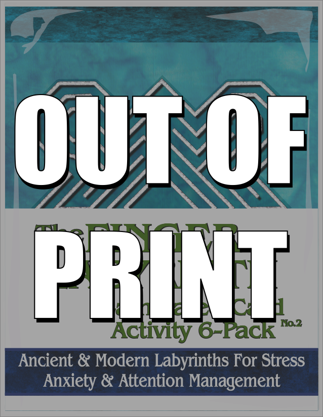 Finger Labyrinth Laminated Card 6-Pack 2