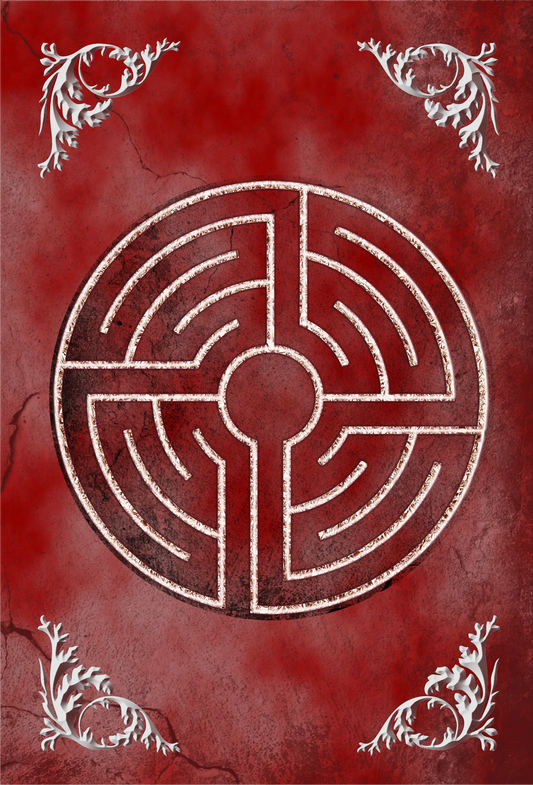 mindful tracing art, labyrinth, finger labyrinth, meditation, mindfulness, therapy, journaling, stress, anxiety, anger, PTSD, ADHD, autism, management