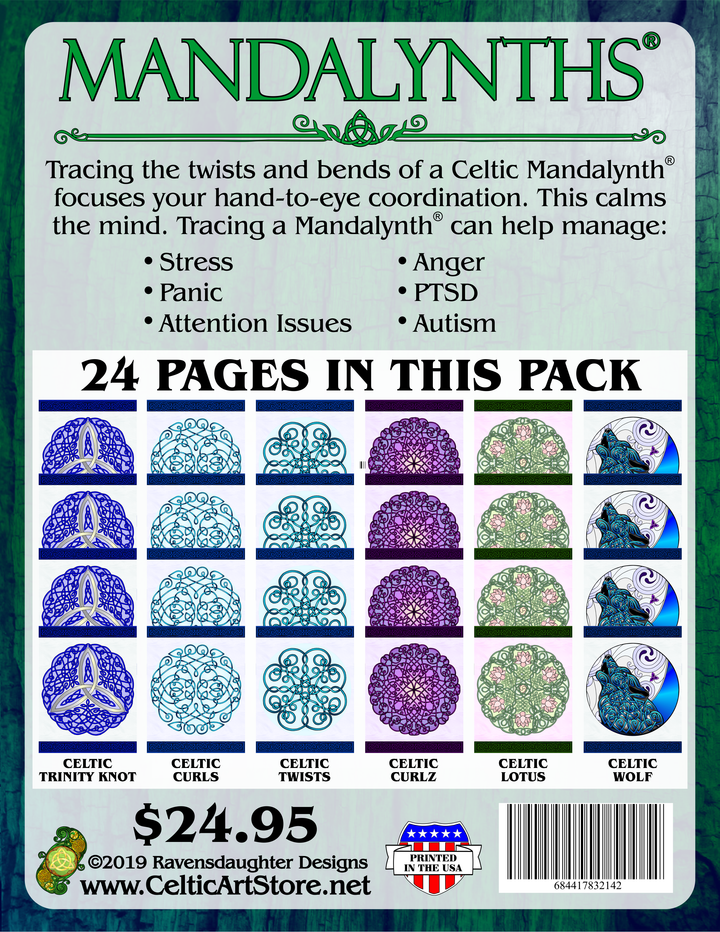 CELTIC MANDALYNTHS - Mindful Tracing Art Tools – Celtic Art Store / EHR ...