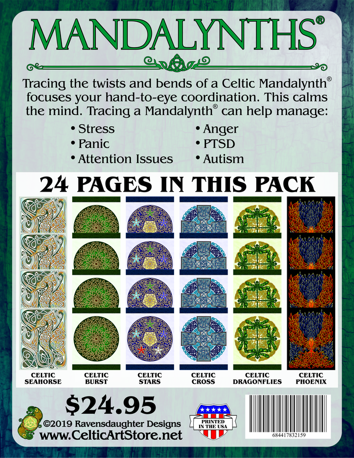 CELTIC MANDALYNTHS - Mindful Tracing Art Tools – Celtic Art Store / EHR ...