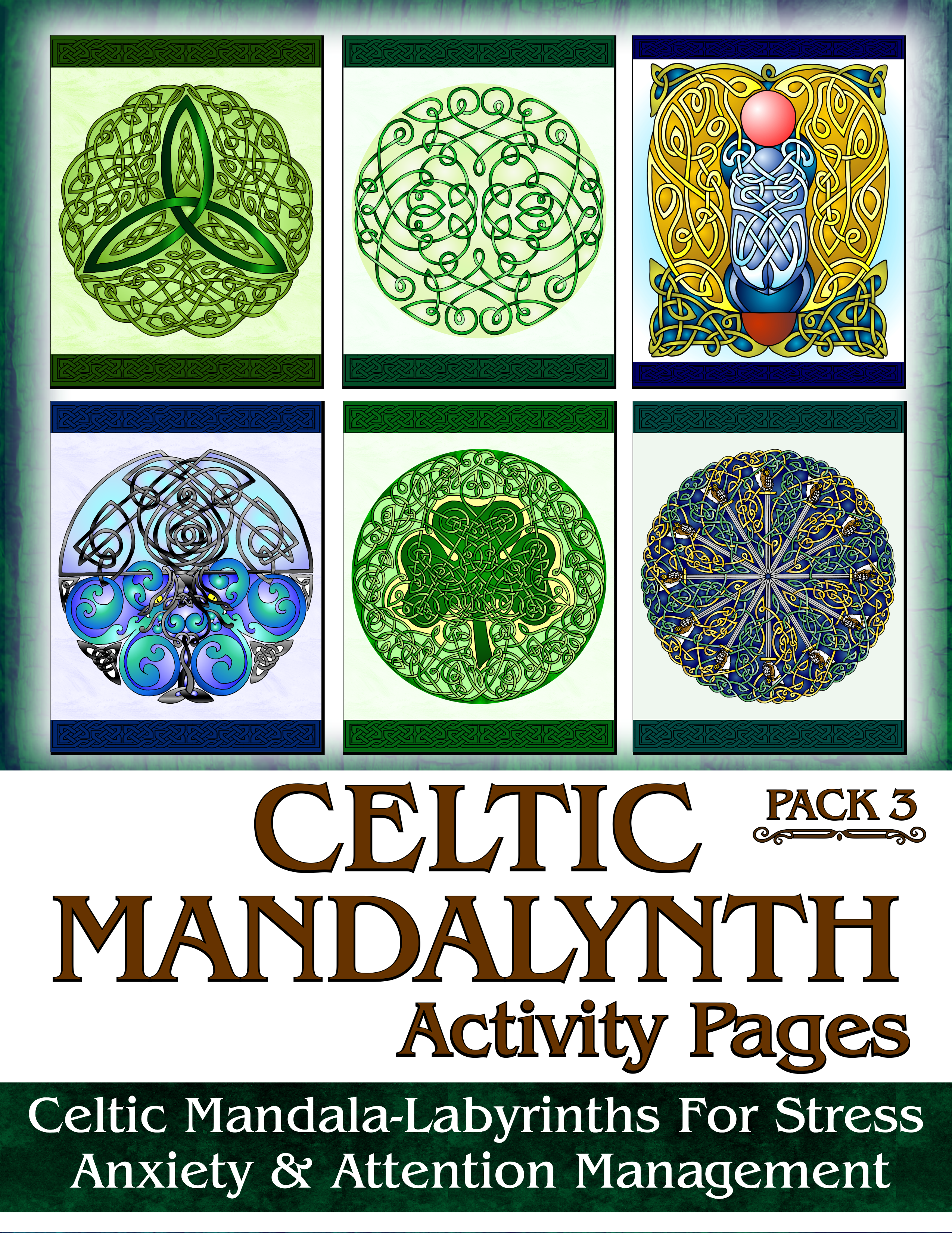 CELTIC MANDALYNTHS - Mindful Tracing Art Tools – Celtic Art Store / EHR ...
