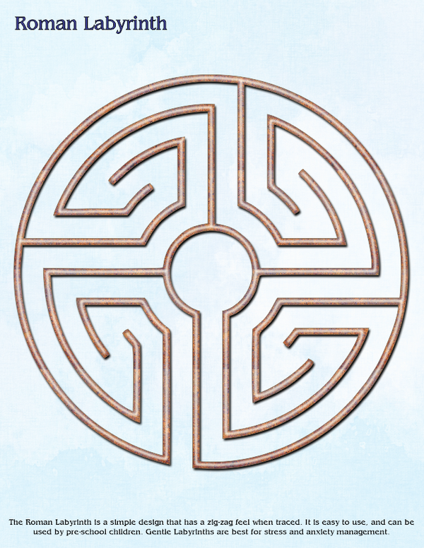 Mindful Finger Labyrinth Digital Download Pack #1 – Celtic Art Store ...