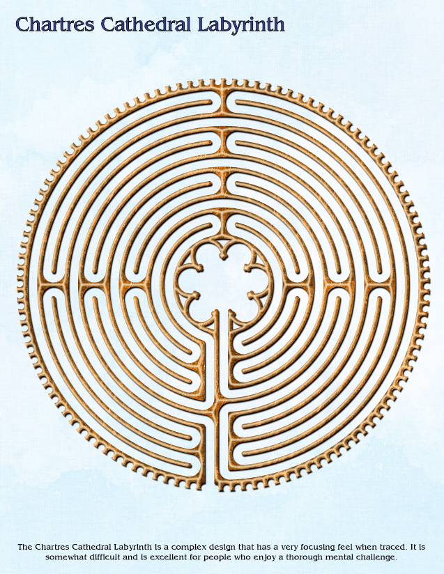 Mindful Finger Labyrinth Digital Download Pack #1