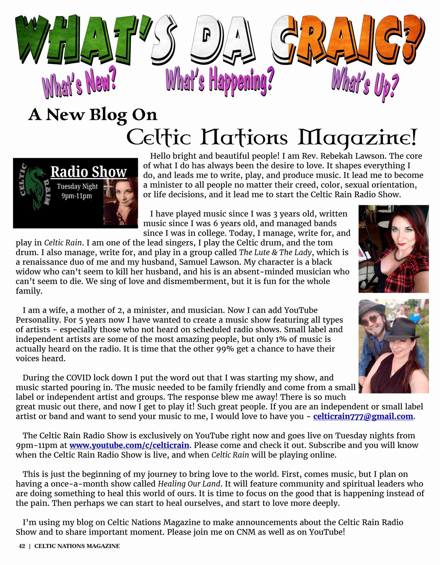 CELTIC NATIONS MAGAZINE - June 2021