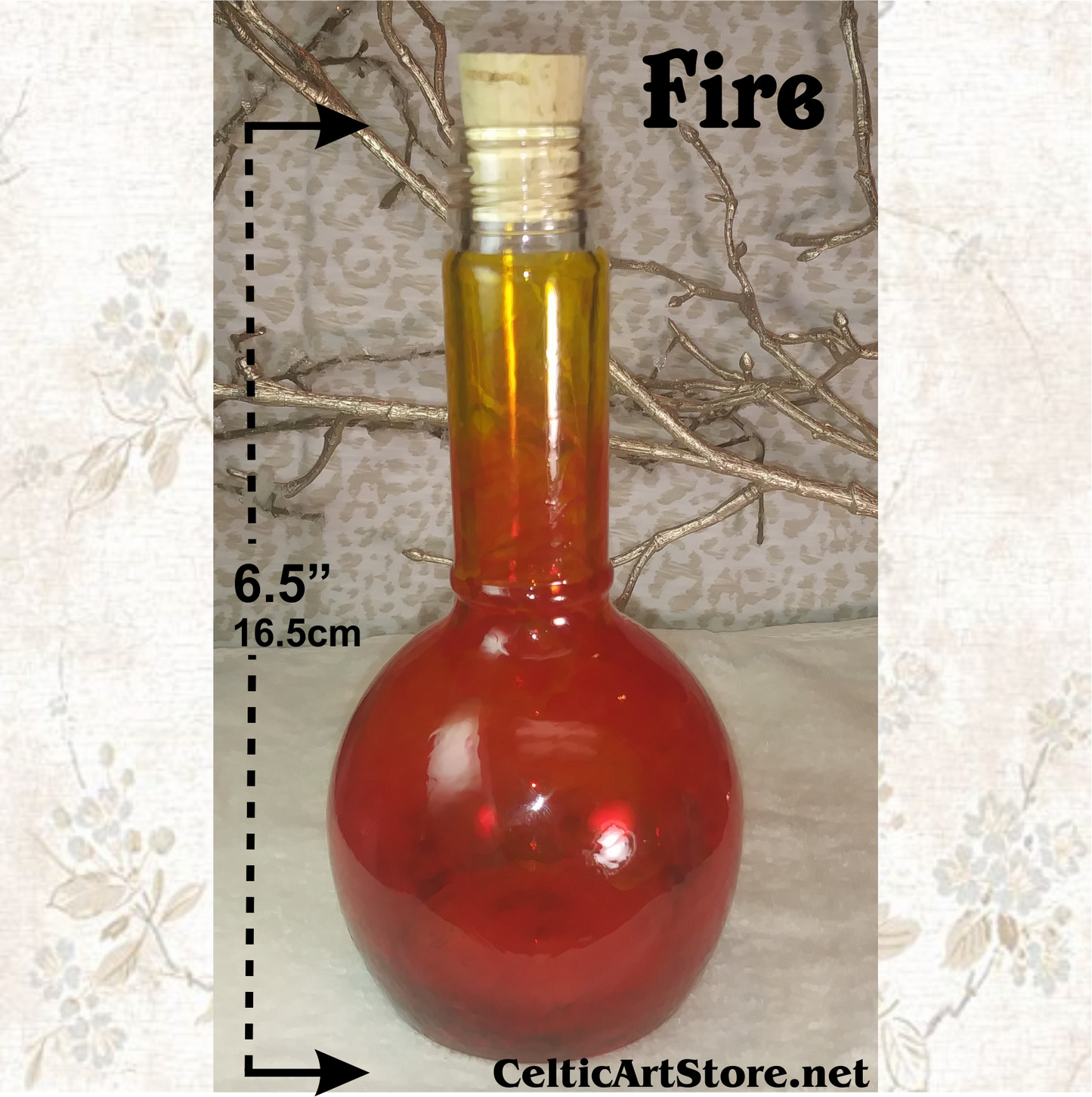 FIRE Potion Bottle