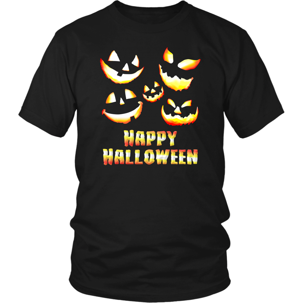 Jack O' Lanterns Happy Halloween Unisex Shirt
