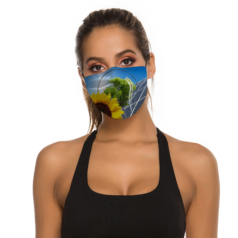 Solar Panel Face Mask