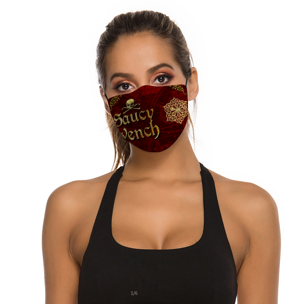 pirate, wench, lass, woman, women, red, burgundy, gold