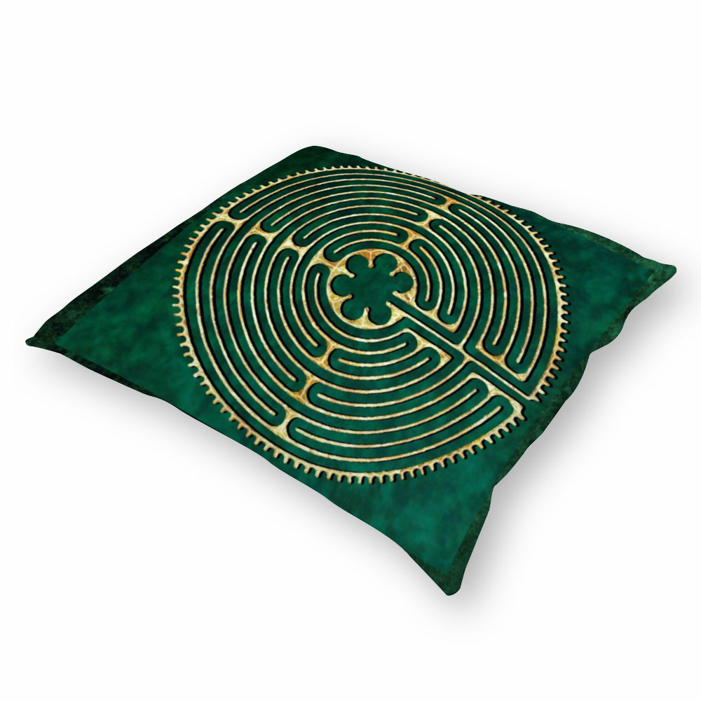 labyrinth,finger labyrinth,finger labyrinth for stress,finger labyrinth for meditation,cathedral labyrinth,sacred labyrinth,finger labyrinth for mindfulness, chartres cathedral, chartres cathedral labyrinth, pillow, pillowcase, pillow case