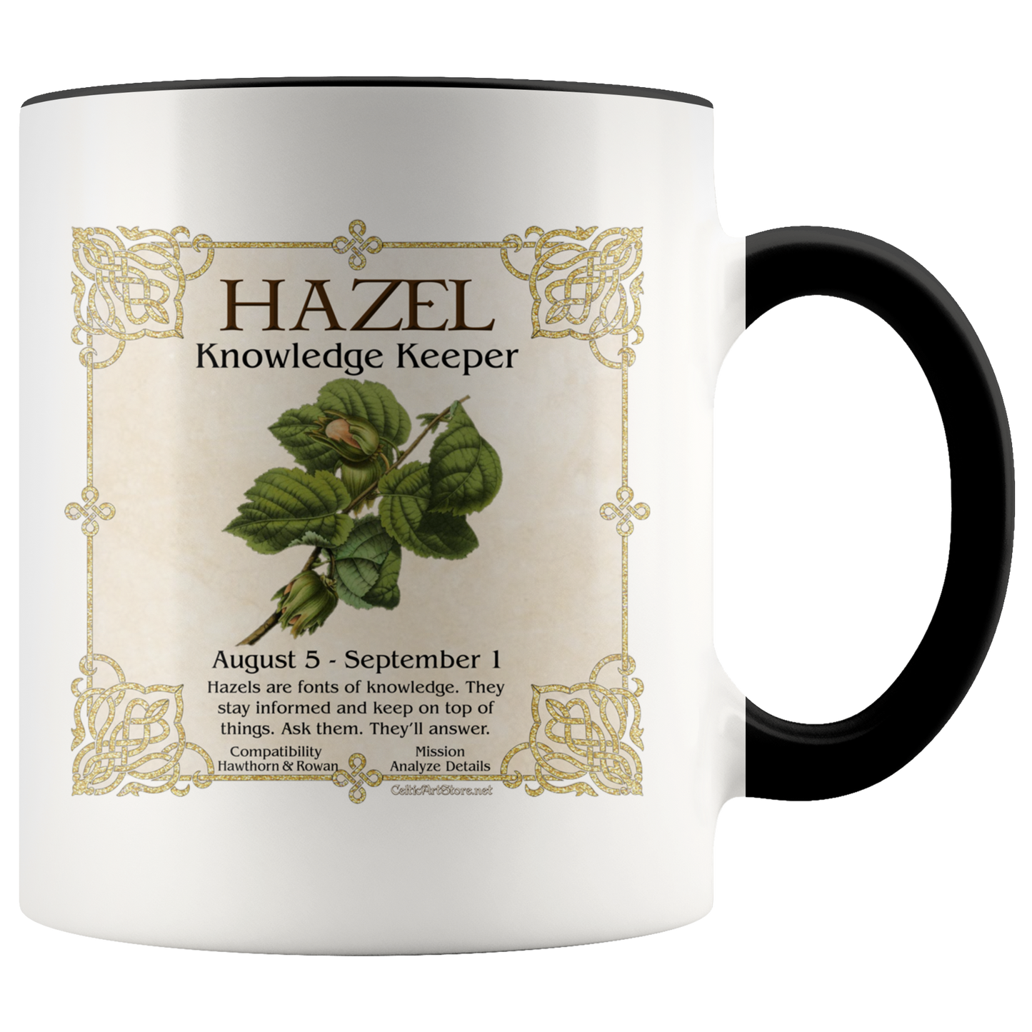 celtic tree zodiac, celtic zodiac, celtic zodiac rowan, celtic zodiac, ash, celtic zodiac alder, celtic zodiac willow, celtic zodiac hawthorn, celtic zodiac oak, celtic zodiac holly, celtic zodiac hazel, celtic zodiac vine, celtic zodiac ivy,  celtic zodiac reed, celtic zodiac elder,  celtic zodiac birch, celtic zodiac coffee mug, celtic zodiac accent mug, celtic knotwork mug,