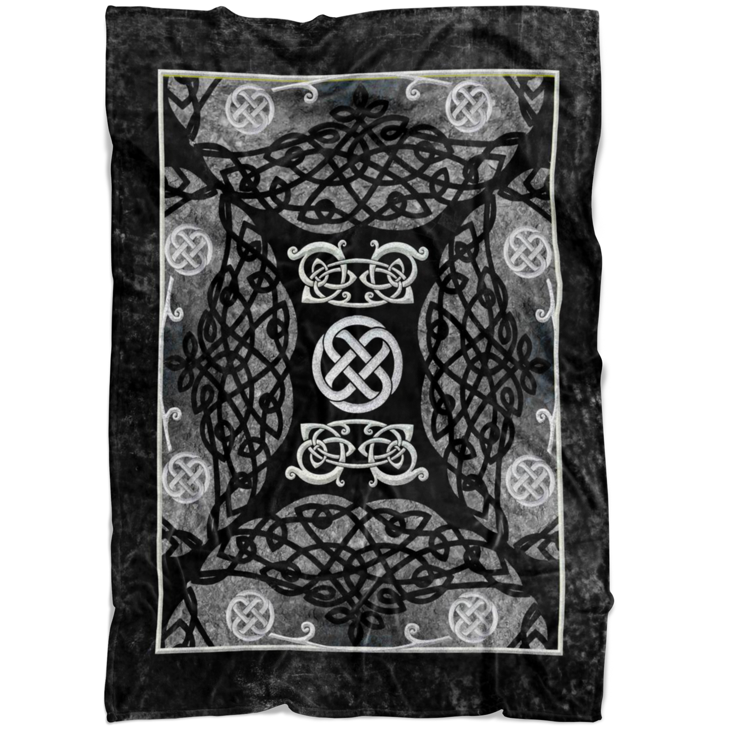 Celtic art, celtic knot, celtic medallion, celtic knotwork, celtic knot art, fleece blanket, ravensdaughter