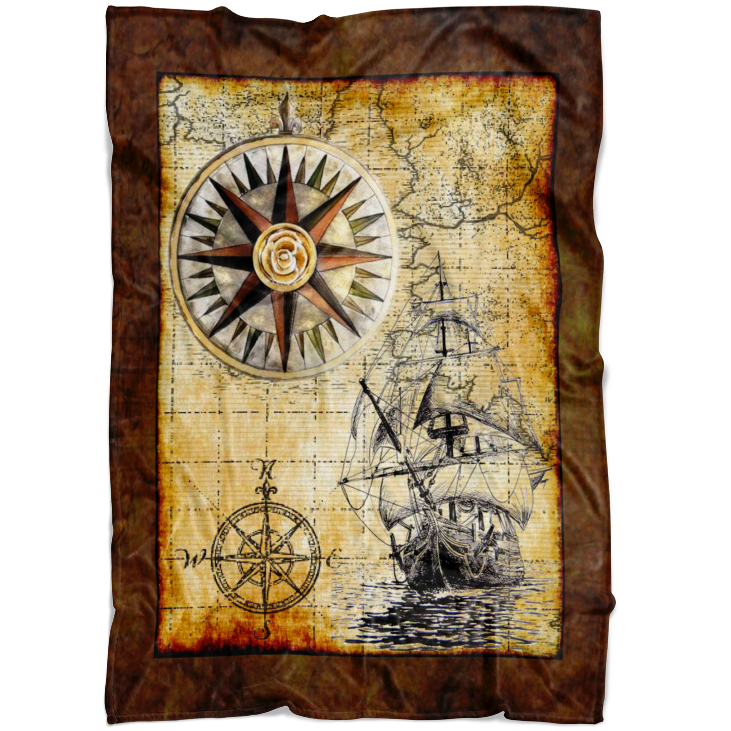 tall ship, pirate ship, pirate art, pirate tall ship, pirates carribean, compass rose, nautical, pirate captain, pirate wench, scallywag
