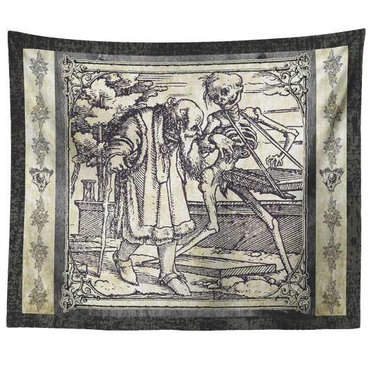 Danse Macabre, Dance Macabre, Dance Of Death, Dances With Death, Bones Of All Men, Hans Holbein, Skeleton, Medieval, Renaissance, Art, Goth, Gothic, Memento Mori