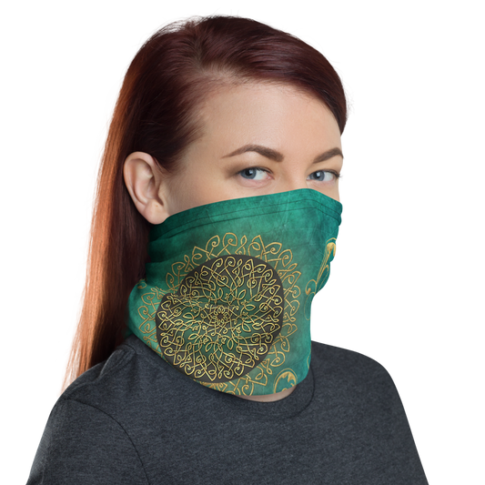 Celtic Art, Celtic Burst, Celtic Neck Gaiter, Celtic Neck Warmer, Celtic Knot, Celtic Digital Collage, Ravensdaughter Designs