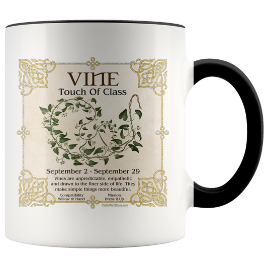 celtic tree zodiac, celtic zodiac, celtic zodiac rowan, celtic zodiac, ash, celtic zodiac alder, celtic zodiac willow, celtic zodiac hawthorn, celtic zodiac oak, celtic zodiac holly, celtic zodiac hazel, celtic zodiac vine, celtic zodiac ivy,  celtic zodiac reed, celtic zodiac elder,  celtic zodiac birch, celtic zodiac coffee mug, celtic zodiac accent mug, celtic knotwork mug,