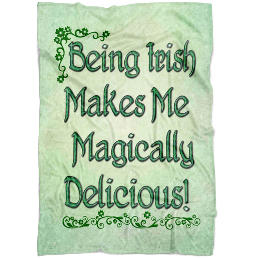 irish, being irish, lucky charms, magically, magic, delicious, blanket, irish blanket, digital collage, ravensdaughter, ravensdaughter designs