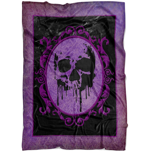 skull, goth skull, pirate, kraken, buccaneer, scallywag, captain, wench, matey, jolly roger, tall ship, sea dog, blanket, fleece blanket, pirate blanket