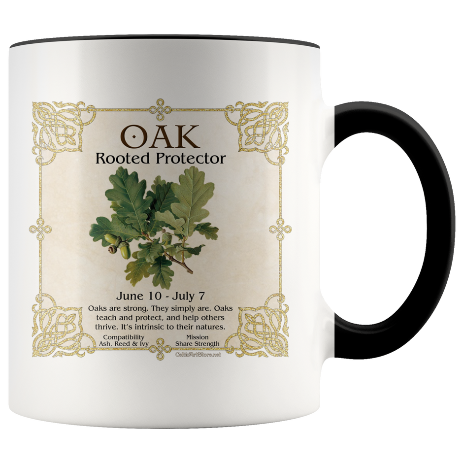 Celtic Tree Zodiac OAK, The Rooted Protector June 10 to July 7