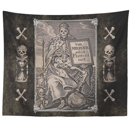 Danse Macabre, Dance Macabre, Dance Of Death, Dances With Death, Mirror Which Flatters Not, Mirrour, Skeleton, Medieval, Renaissance, Art, Goth, Gothic, Memento Mori